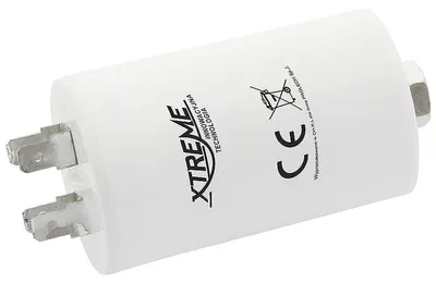 Productafbeelding van XTREME Motorcondensator 4µF 450V AC - Met Faston Aansluitingen - Start/Bedrijf