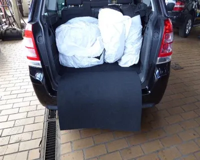 Produktbild von Kofferraummatte Wendematte mit Ladekantenschutz passend für Opel Zafira B 05-14