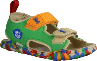 Produktbild von Affenzahn Sandale 10 Jahre Jungen Barfußschuhe in Grün, Größe 28