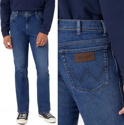 Produktbild von Wrangler TEXAS The Rock JEANS KLASSISCHE GERADE JEANS W36 L32