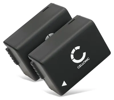Image de CELLONIC 2x Batterie pour Appareil photo Compatible avec Panasonic Lumix DC-FZ82, Lumix DMC-FZ72, Lumix DMC-FZ150, DMW-BMB9 - (800mAh, 7.4V)