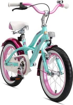 Produktbild von BIKESTAR Kinder Fahrrad ab 4 Jahre | 16 Zoll Cruiser Kinderrad | Mint