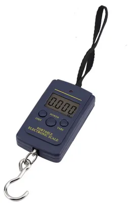 Produktbild von Tragbare Waage für Gepäck, bis zu 40 kg, LCD-Display