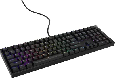 Obrázek produktu pro GENESIS THOR 404, Kabel, USB, Mechanický spínač, QWERTY, RGB LED, Černá