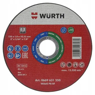 Produktbild von Wurth Red Line Trennscheibe für Edelstahl INOX 125mm