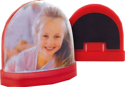 Produktbild von ZEP Foto-Magnet mit Glitzerkugel für 1 Foto 6,5 cm