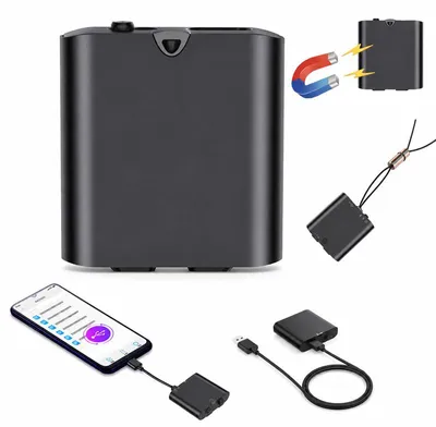 Produktbild von Kompaktes Diktiergerät Mini 8GB Voice Recorder Sprachaktivierung MP3 Player HD Aufnahme diskret magnetisch