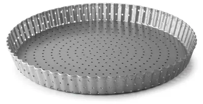 Produktbild von Springform Backform Kuchenform - Ø 14 cm - Kohlenstoffstahl mit Antihaftbeschichtung - Perforiert