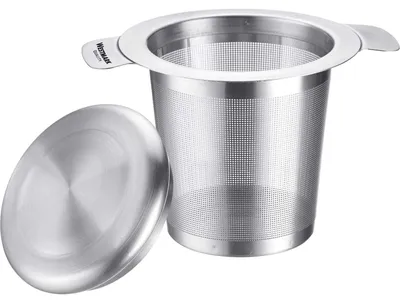 Productafbeelding van Dauerfilter theezeefje, merk Teatime, roestvrij staal