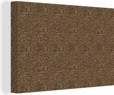 Produktbild von OneMillionCanvasses® - Leinwandbilder - 140x90 cm, Granit - Stein - Muster, Wandbilder Kunstdruck Wanddekoration - Foto auf Leinwand - Gemälde auf Holzrahmen