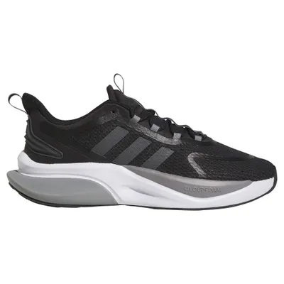 Productafbeelding van Adidas Alphabounce + heren hardloopschoenen, zwart/grijs/wit, maat 41 1/3