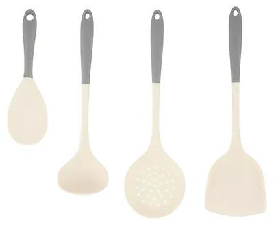Image de Cuillères en silicone pour cuisine, lot de 4