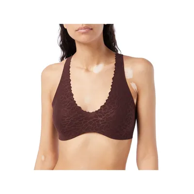 Produktbild von Sloggi Zero Feel Lace 2.0 Bralette, Farbe: Ebony Brown DH/6231, Größe: S Bralette