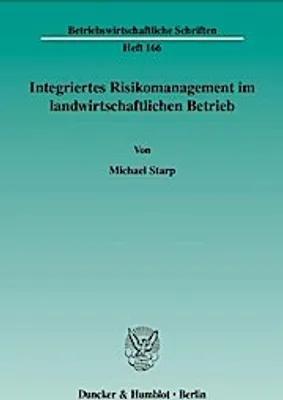Produktbild von Starp: Risikomanagem. im landw. Betrieb