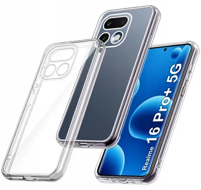 Zdjęcie produktu dla Etui Bezbarwne Do Realme 16 Pro+ Plus 5G Wzmacniane Clear Case 2Mm