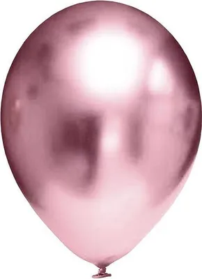 Immagine prodotto di Palloncini in lattice rosa cromo argento, 30 cm, 50 pz.