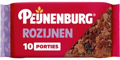 Zdjęcie produktu dla Peijnenburg Ontbijtkoek z rodzynkami, 348 g - tradycyjne ciasto śniadaniowe