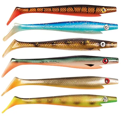 Produktbild von Strike Pro Pig Shad 26cm 134g - Gummifisch, Farbe:Jeppan