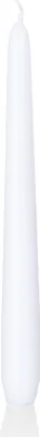 Produktbild von Konische Kerzen (Spitzkerzen) Weiß 400 x 25 mm, 6 Stück