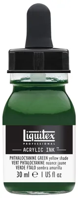Obrázok produktu pre Liquitex atrament PHTHALOZYANINGRÜN 30ml Acryl Airbrushfarbe 4260319