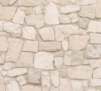 A close-up, full-frame view of a stone wall texture.