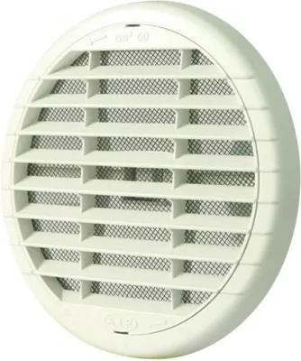 Produktbild von Marley Lüftungsgitter Ø 135 mm, weiß, zum Klemmen