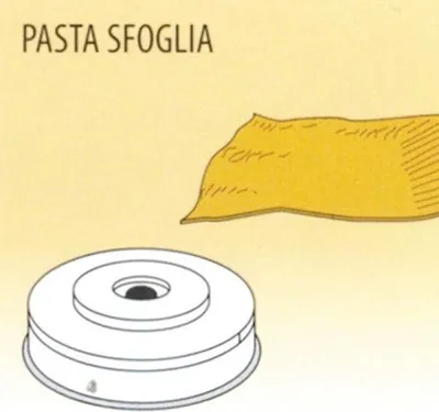 Zdjęcie produktu dla Forma do makaronu KBS Pasta Sfoglia Do maszynki do makaronu 50410001 1,5 kg