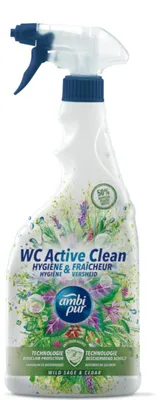 Produktbild von Ambi Pur Wc Active Clean Spray Wilde Salie & Ceder 750 ml WC reiniger
