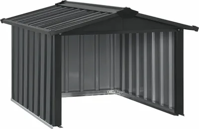Obrázek produktu pro Garáž pro robotické sekačky MGMT1 21181, z kovu, se sedlovou střechou, 75 x 85 cm