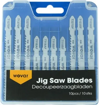Produktbild von Stichsägeblätter für Metall - Set 10 Stück