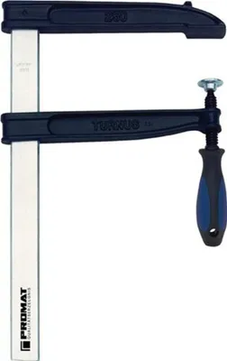Produktbild von Tiefspannschraubzwinge Spann-W.600mm A.200mm 3K-Griff 35x11mm PROMAT