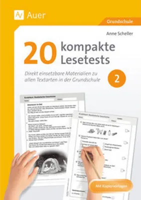 Image de 20 kompakte Lesetests für Klasse 2