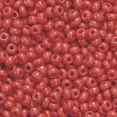 Produktbild von Rocailles 2,5 mm karminrot VE=6x13g