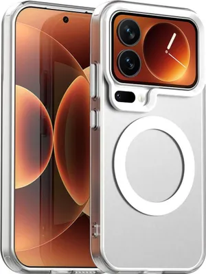 Image de Pour Xiaomi 17 Pro Candy Design Magsafe Hybrid TPU Housse plastique de protection blanche