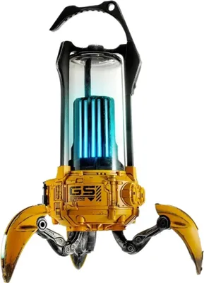 Produktbild von GravaStar Bluetooth Lautsprecher Kabelloses Stereo Sound Supernova War Damaged Yellow