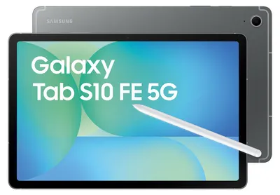 Obrázek produktu pro Samsung Galaxy Tab S10 FE 5G, 27,7 cm (10.9"), 2304 x 1440 px, 256 GB, 12 GB, 2,6 GHz, Šedá
