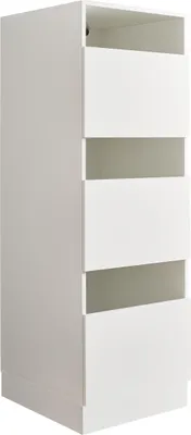 Produktbild von Wäscheschrank >LAUNDREEZY< in weiß, Holzwerkstoff - 50x162x67,5cm (BxHxT)