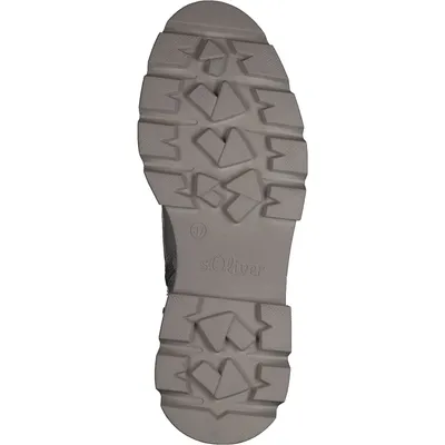Produktbild von s.Oliver Damen Stiefelette Steppmuster Plateau Profilsohle 5-25230-41, Größe:37 EU, Farbe:Braun
