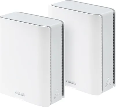 Produktbild von ASUS ZenWiFi BD4 (2-pack EU+UK), Weiß, Intern, Mesh-System, Leistung, Dual-Band (2,4 GHz/5 GHz), Wi-Fi 7 (802.11be)