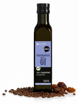 Produktbild von Wohltuer Traubenkernöl kaltgepresst - 250ml