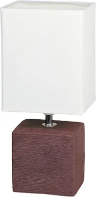 Produktbild von Rabalux 4928 Tischleuchte Orlando, E14, Keramik, weiß, Standard, 30cm