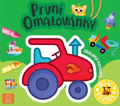 Obrázek produktu pro Moje vozidla - První omalovánky