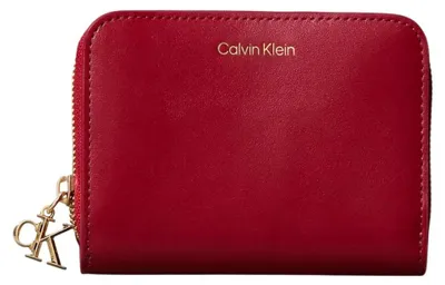 Produktbild von Calvin Klein CK PULLER MEDIUM FLAP ZIP AROUND Damen Portemonnaie Rot : Größe - UNICA Größe: UNICA
