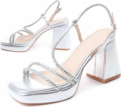 Produktbild von Montevita Heel Sandale Festsand5 Silber