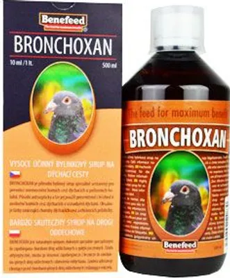 Obrázok produktu pre Bronchoxan pre holuby bylinný sirup 500ml