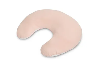 Produktbild von Sensillo Stillkissen Feen Rosa, 60x40x11cm, Ergonomisch, U-förmig, Musselin & Baumwolle, Silikonkugeln Füllung, zum Stillen, Baby-Sitzstütze, Eltern-Kopfkissen, Pflegeleicht, Tragbar