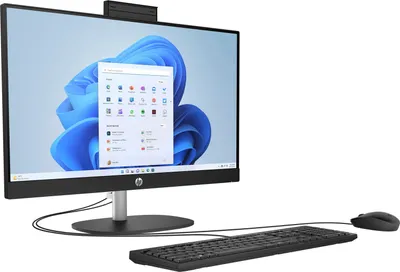 Produktbild von HP 24/24-cr0005nc/23,8"/FHD/i7-1355U/32GB/1TB SSD/Iris Xe/W11H/Schwarz/2R