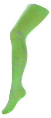 Produktbild von Baby Baumwollstrumpfhose 3D New Baby Grün, Gr. 128 (7-8 rokov)