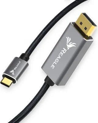 Obrázek produktu pro Adaptérový kabel Reagle USB-C na Displayport DP 8K 4K 144Hz