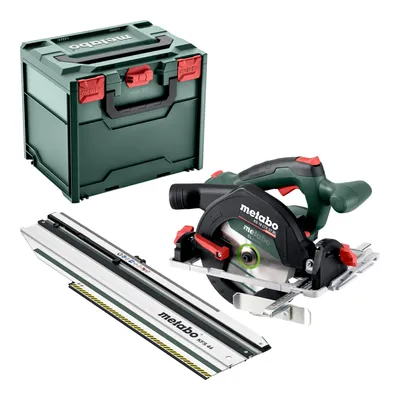 Produktbild von Metabo KS 18 LTX 57 BL Akku Handkreissäge 18 V 57 mm + KFS 44 Kappschiene 440 mm ( 691223000 ) + Metabox - ohne Akku, ohne Ladegerät
